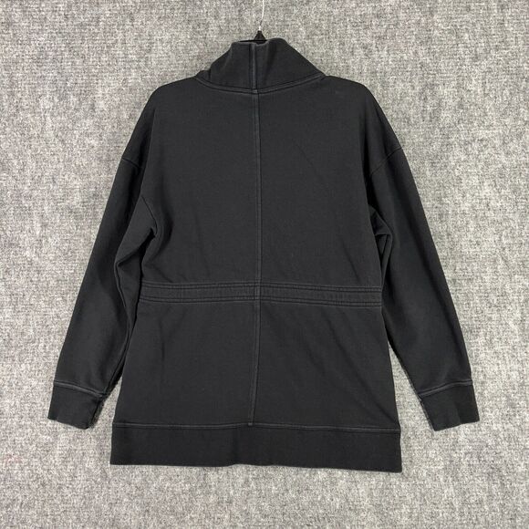 Nike Sweater Womens M High Neck Tie Waist Dri-Fit Get Fit Fleece Training - Picture 2 of 9